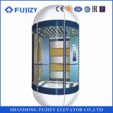 FUJI Zy Observation Passenger Elevator with Beautiful and Safety Cabin