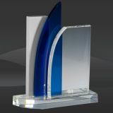 Blue Sail Tower Crystal Award (T-WCOM709)