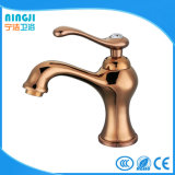 Rose Golden Crystal Design Cold Hot Water Tap Faucet