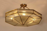 Copper Ceiling Lamp with Glass Decorative 19006 Ceiling Lighting