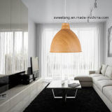 Modern Simple Light Chandelier Pendant Lamp with Wood Color