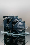 Points of Light Black Glass Award (#02-10XD2, #02-10D2S, #02-11D2)