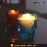 Wholesale Hot Selling Skull Glass Candle Holder