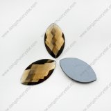 Faceted Colored Decorative Special Horse Eyes Glass Beads for Shoes