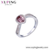 Xuping Crystals From Swarovski Heart Single Stone Ring Designs, Fashion Ring Finger Rings Photos