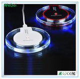 Low Cost Crystal Qi Wireless Charger with High Quality (WY-CH05)