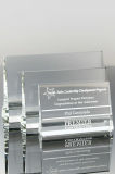 Horizontal Tablet Crystal Award (#5126, #5427, #5127)