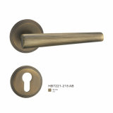 Modern Style Zinc Alloy Tubular Lever Door Handle (HB7221-215)