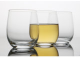 Lead-Free Crystal Whisky Glass Cup, Home Juice Milk Cup Round Beer Drink Cup Rum Cup Ice Cream Cup