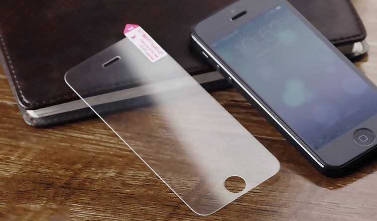 Tempered Glass Anti-Scratch Screen Protector Film for iPhone 5 5s 5c