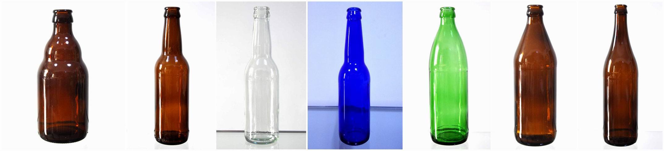 330ml Amber Color Glass Beer Bottle Pj330-1855