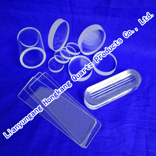 Quartz Glass, High Transparency of The Optical Sheet, UV Quartz Plate Substrate, as The Temperature of The Lens