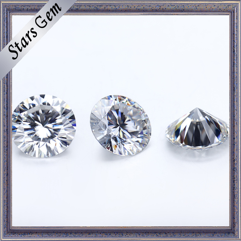 Round 10hearts&10arrows 1 Carat Moissanite Diamond