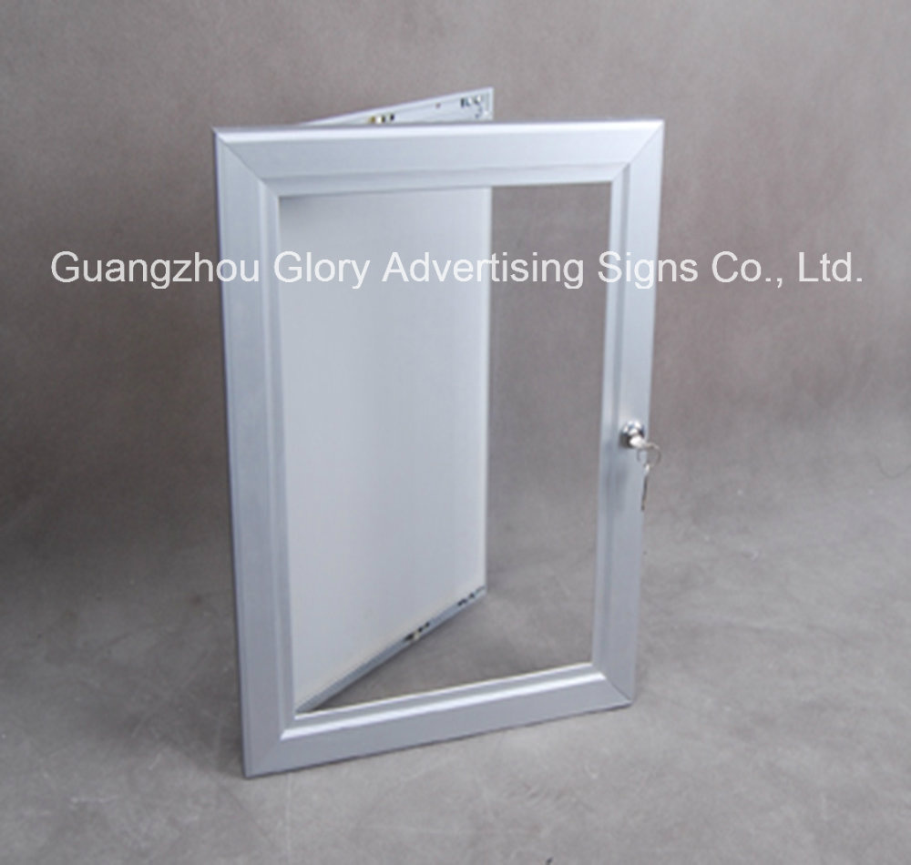 Single Sided Lockable LED Backlit Snap Frame