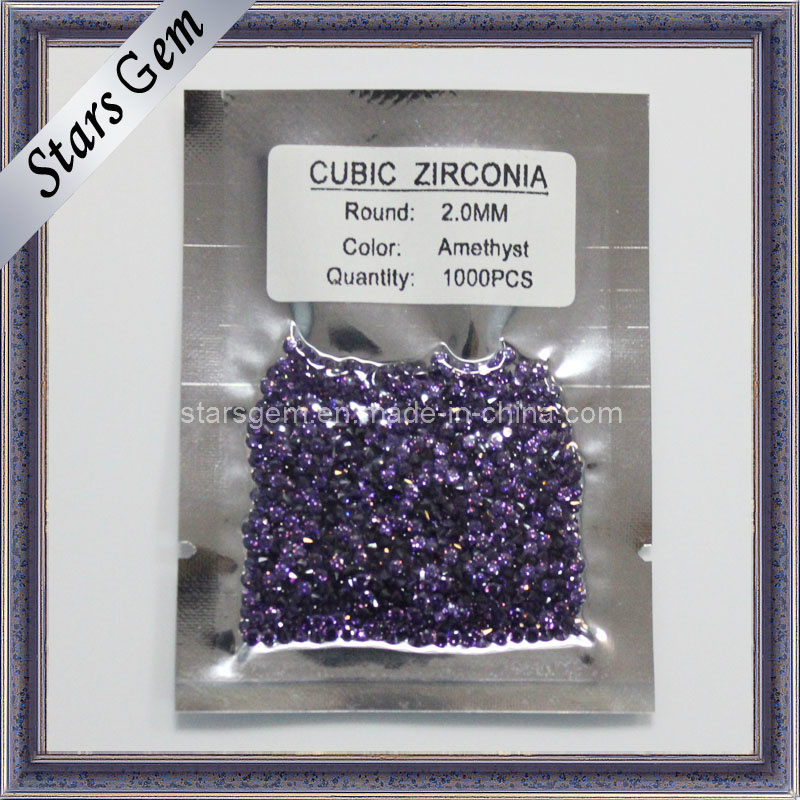 Small Size CZ Stone with Vacuum Package