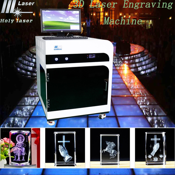 User Friendly Smooth Surface 3D Crystal Laser Engraving Machine of Lowest Price for Large Population Places