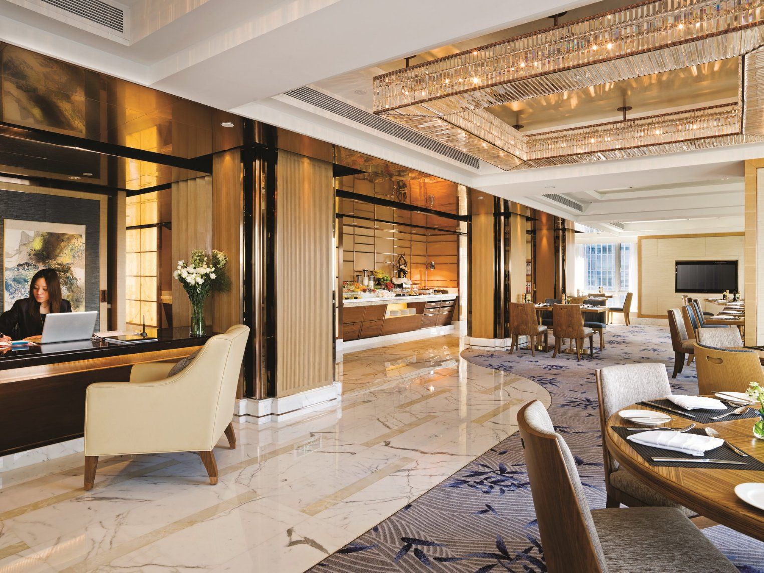 The Custom-Made Decorative Project Lighting for Kerry Centre Hotel, Beijing