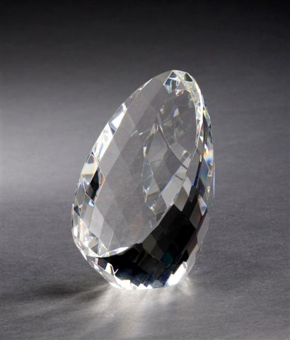 Pineapple Crystal Paperweight