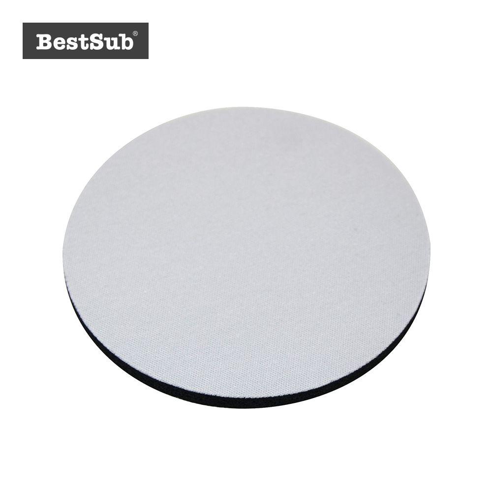 Bestsub Promotional 5mm Round Sublimation Mug Coaster (SB68-5Y)