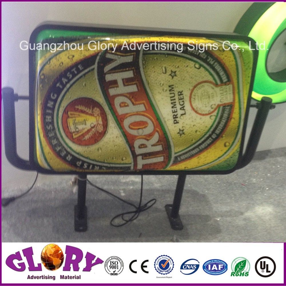 Advertising LED Cafe Display Acrylic Light Box