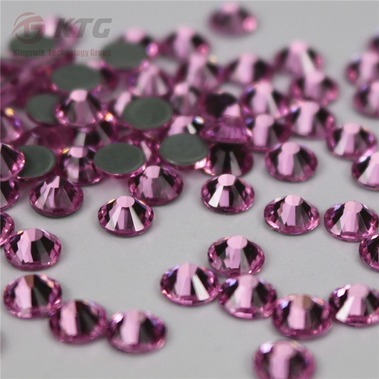 High Quality Ss8 Ss12 Ss16 Ss20 Hotfix Rhinestone 888 Crystal Flat Back Hotfix Rhinestone