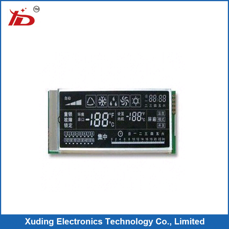 Custom Va LCD Display Price for Aircondition with RoHS