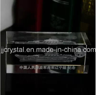 Cleasr Crystal with Inner Laser Ship