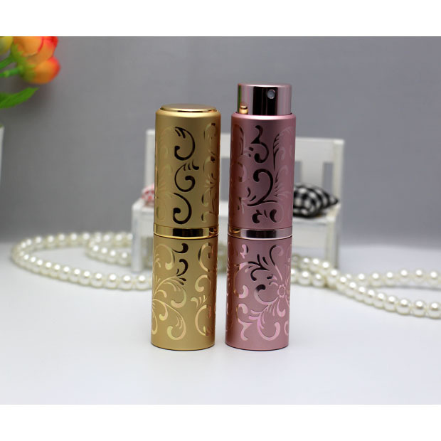 Empty Cosmetic Perfume Fragrance Glass Bottle with Pump and Sprayer