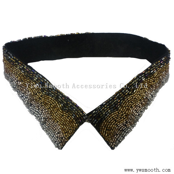 Detachable Fashion Pearl Beads Collars Clothes Choker Dress Garment Accessories