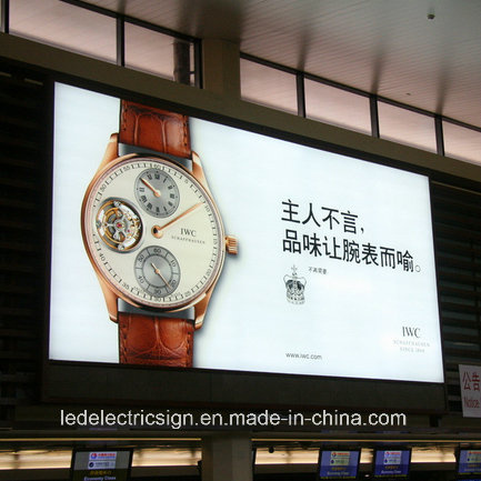 LED Illuminated Advertising Board Outdoor Wall Sign