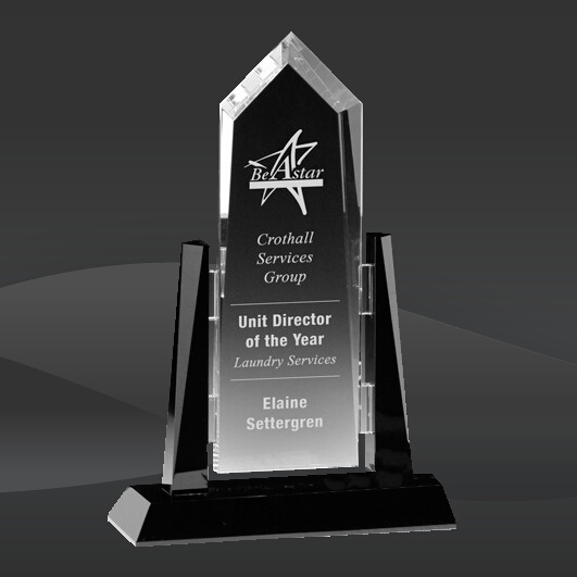 Sunridge Peak Crystal Award (CD-6665, CD-6666, CD-6667)