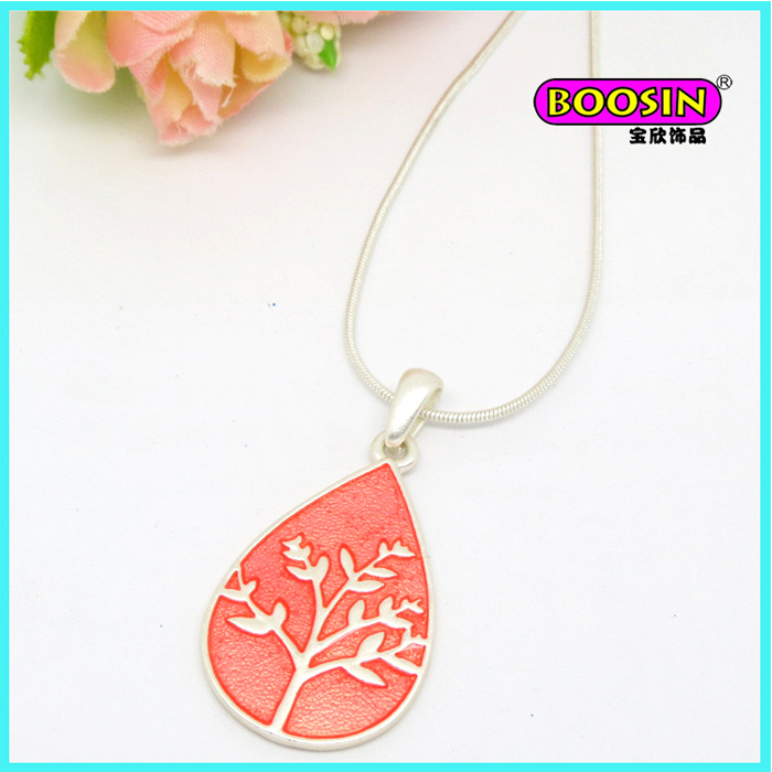Chinese Factory Wholesale Fashion Silver Jewelry Pendant Necklace