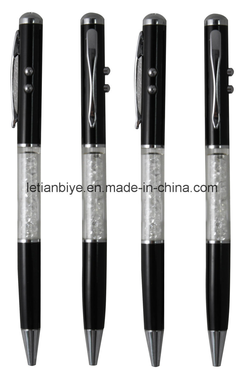 Crystal Pen with Light and Laser (LT-C587)