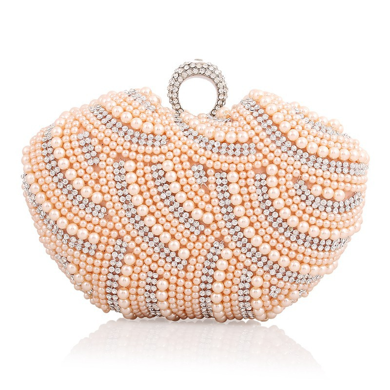 The Newest Fashion Pearl Clutch Bag Designer Fashion Evening Bag