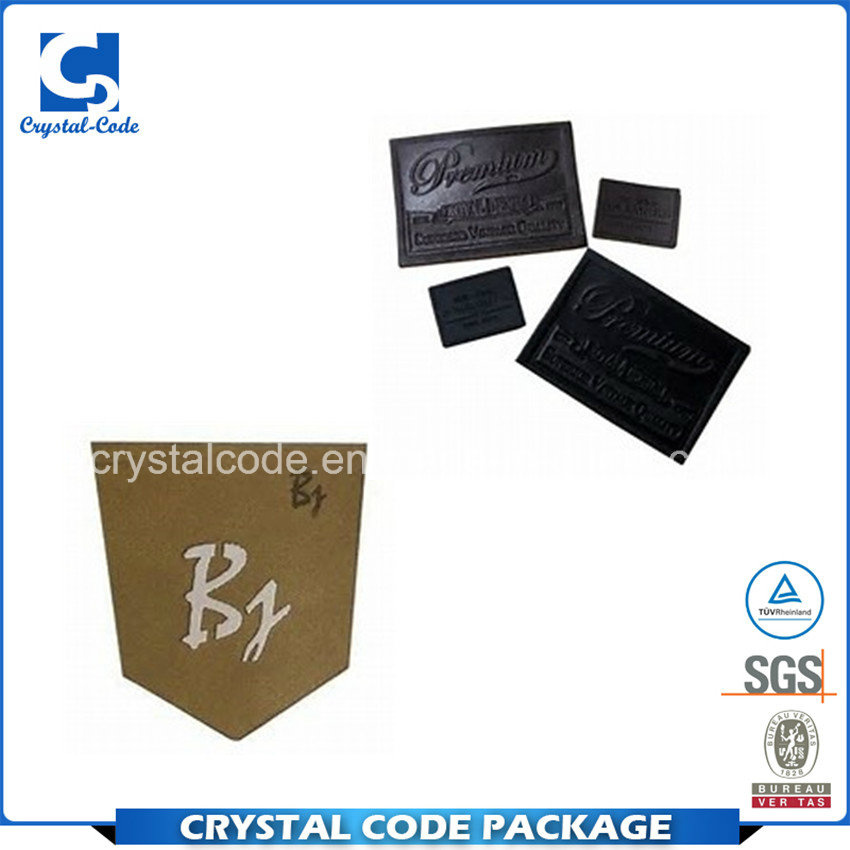 Excellent Quality Jeans PU Leather Stickers Labels
