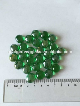 Green Smooth Glass Pebbles High Quality