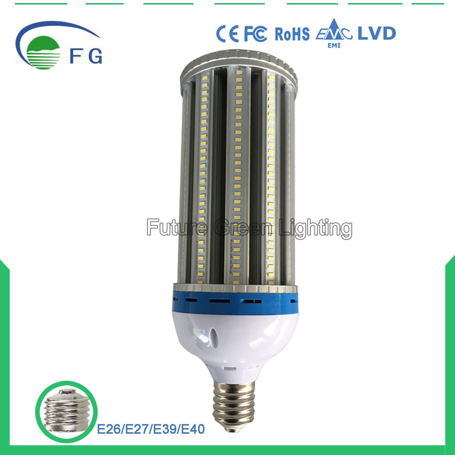 E27/E40 120W High Power 5630 SMD LED Corn Lamp