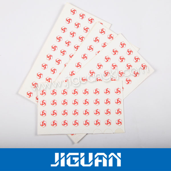 Easy Broken Easy Destroyed Paper Label Sticker