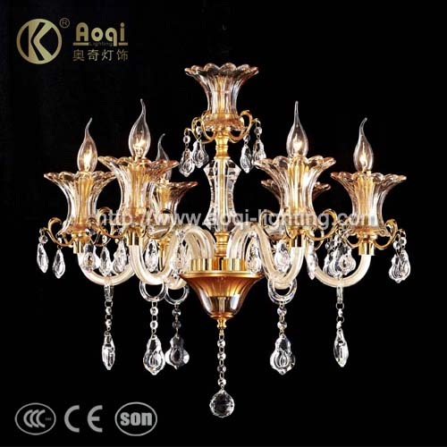 Modern Simple Crystal Chandelier for Indoor (AQ20030-6)