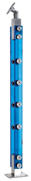 Crystal Handrail (HR-121) for Dia 38.1/42.4/50.8mm Tubes