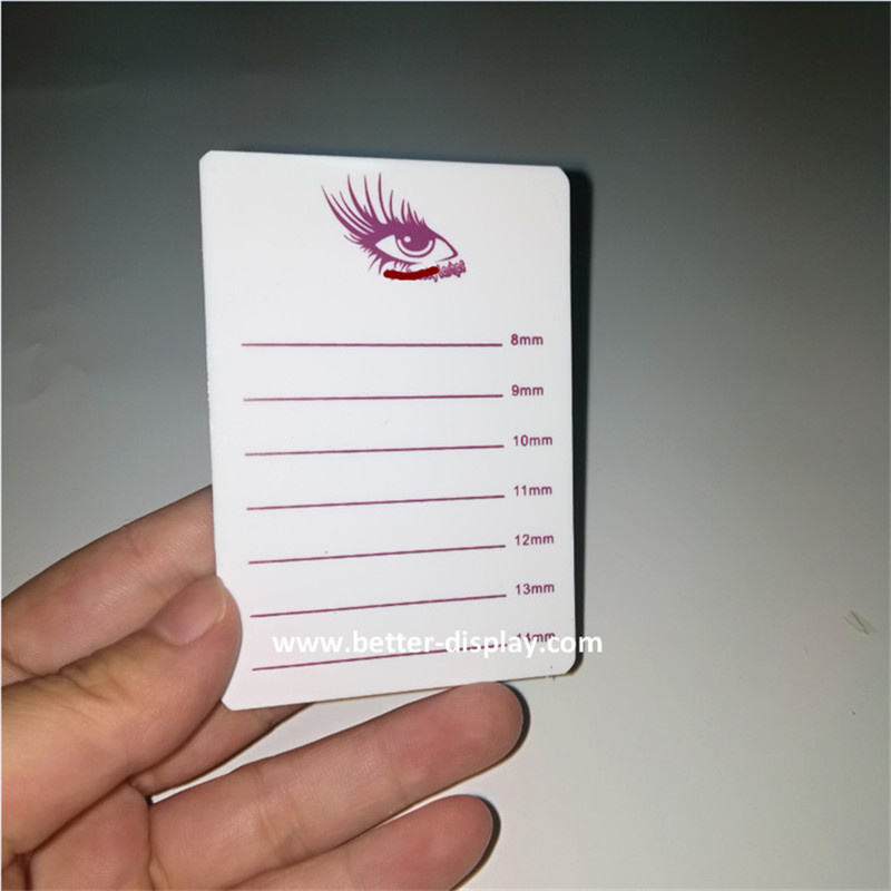 Silicone Eyelash Pad Acrylic Plastic Eyelash Pad