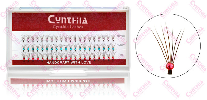 Best Quality Russia Volume Sable Flare Eyelashes with Crystal