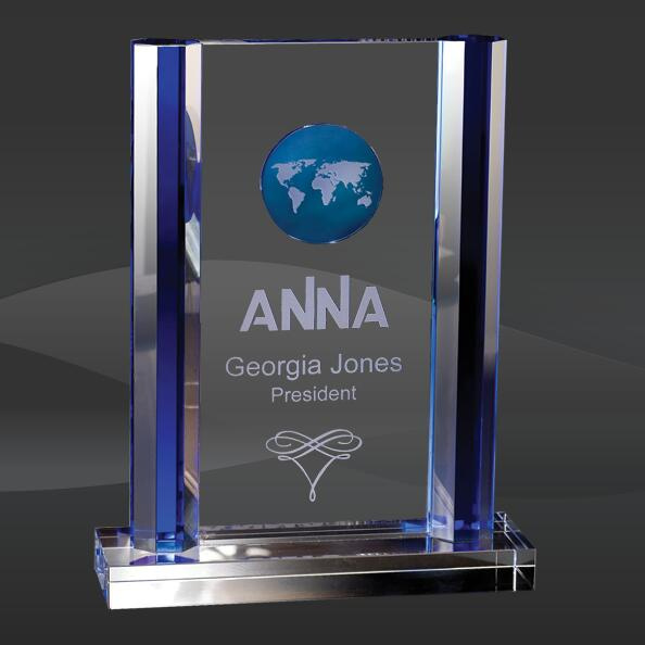 Blue Crystal World Award (T-WFBH710)