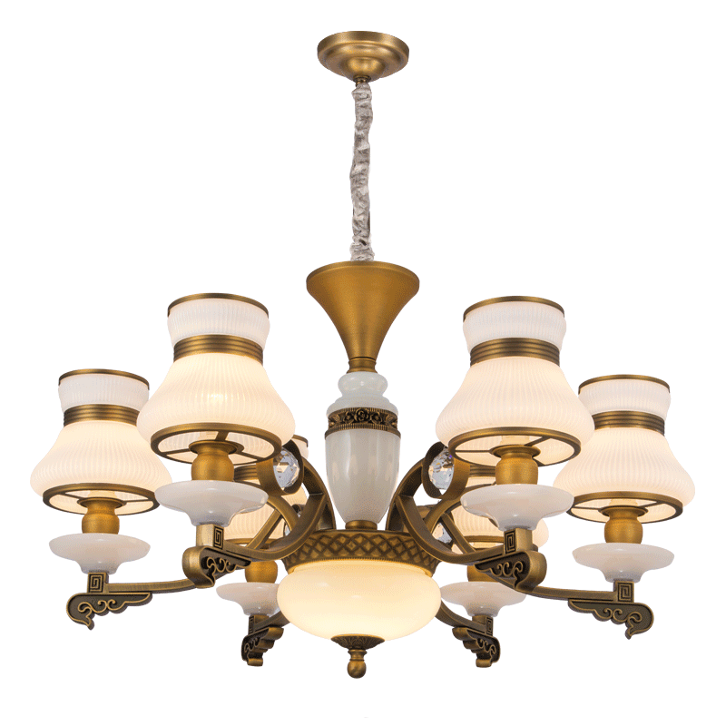 2017 New Design Chandelier Lighting Lamp with Marble and Crystal (SL2272-6)