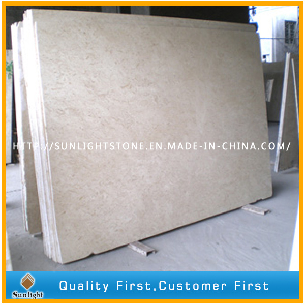 Natural Polished Oman Beige Marbles for Pavers, Slabs, Countertop, Tiles