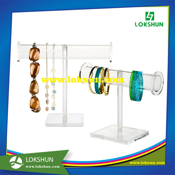 4-Tier Clear Acrylic Bangle Bracelet Display Stand