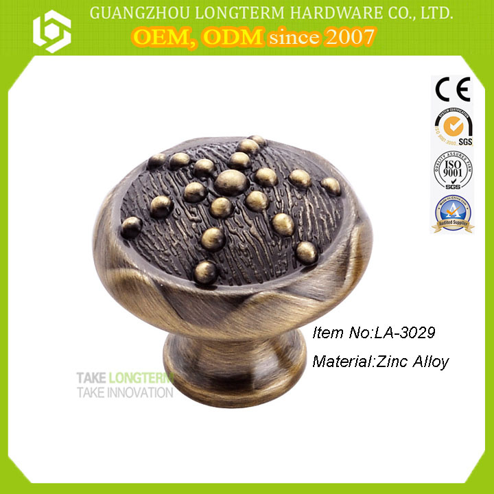 New Fancy Furniture Handles Design Decorative Round Cupboard Knob