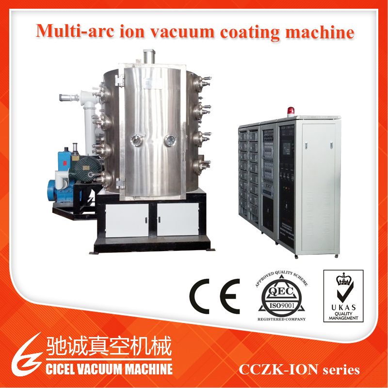 Brass and Stainless Steel Jewelry Vacuum Coating Machine