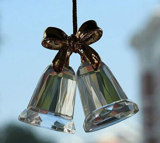 2017 New Design Christmas Crystal Craft