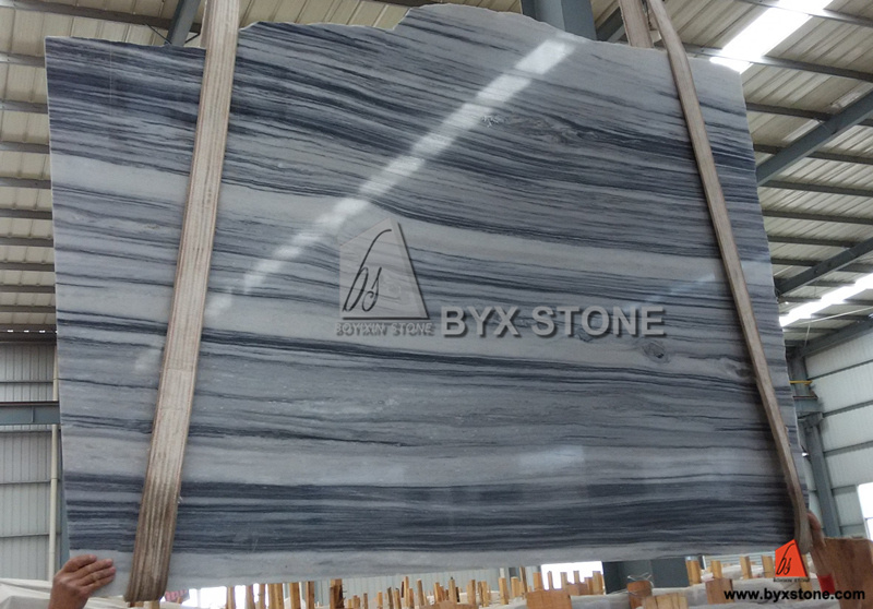 Chinese Equatar Marmara White Marble Slab for Tile and Countertop